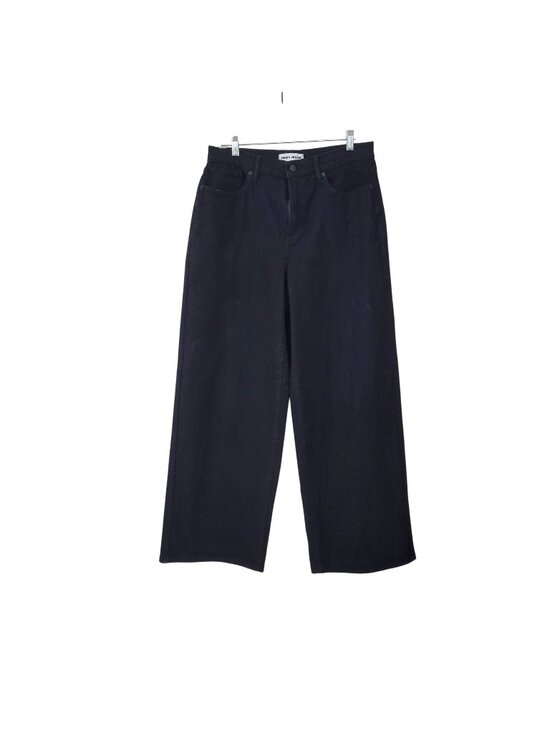 DKNY Jeans Denim - DKNY Jeans Houston High Rise Wide Leg Tall Black Denim Pants Size 31 Womens